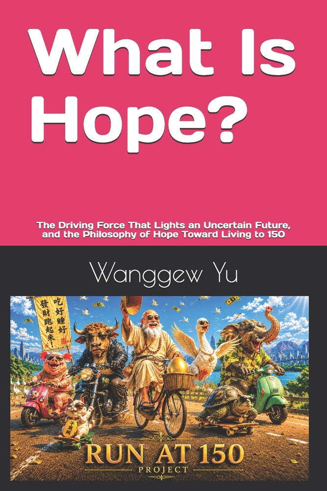 What Is Hope?: The Driving Force That Lights an Uncertain Future, and the Philosophy of Hope Toward Living to 150 cover