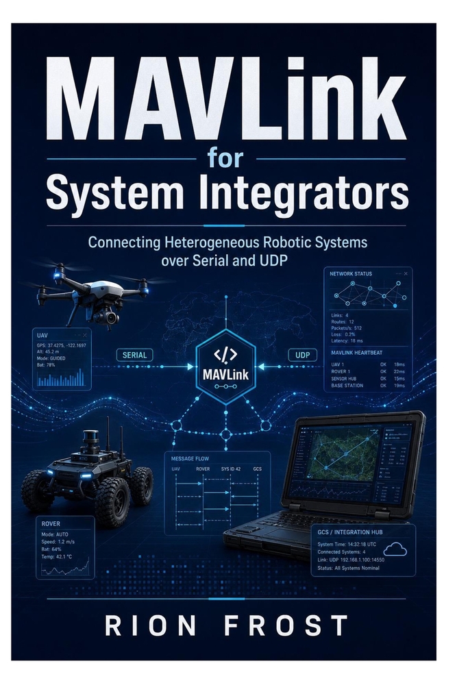 MAVLink for System Integrators: Connecting Heterogeneous Robotic Systems over Serial and UDP cover
