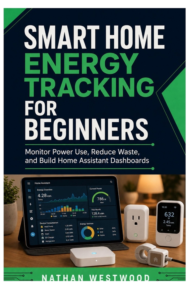 Smart Home Energy Tracking for Beginners: Monitor Power Use, Reduce Waste, and Build Home Assistant Dashboards cover