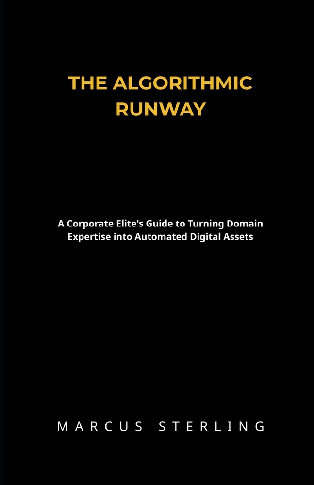 The Algorithmic Runway: A Corporate Elite's Guide to Turning Domain Expertise into Automated Digital Assets cover