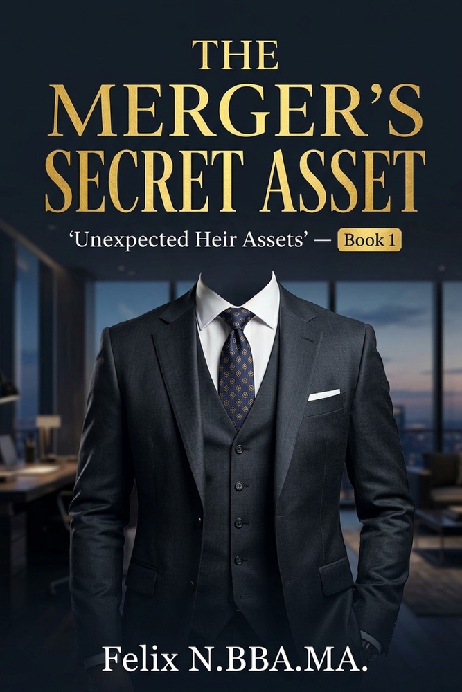 The Mergers Secret Asset: A Grumpy Billionaire vs. Rival Heiress Forced Proximity Romance cover