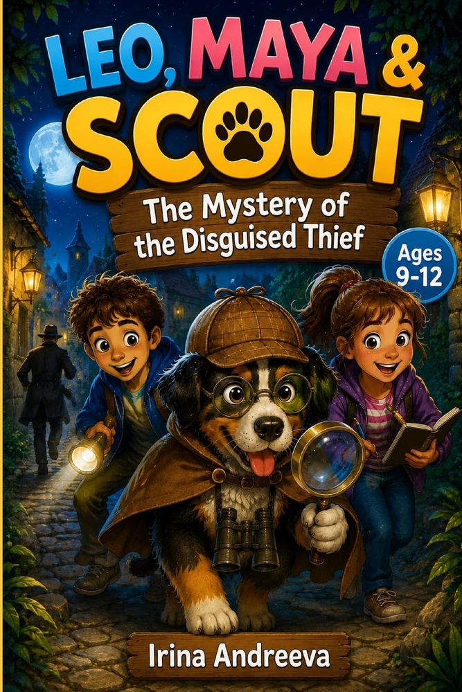 Leo, Maya & Scout: The Mystery of the Disguised Thief cover