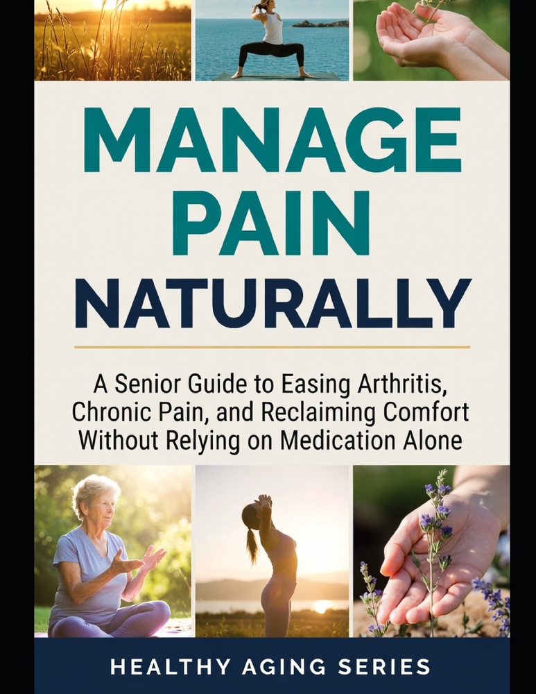 Manage Pain Naturally: A Senior Guide to Easing Arthritis, Chronic Pain, and Reclaiming Comfort Without Relying on Medication Alone cover
