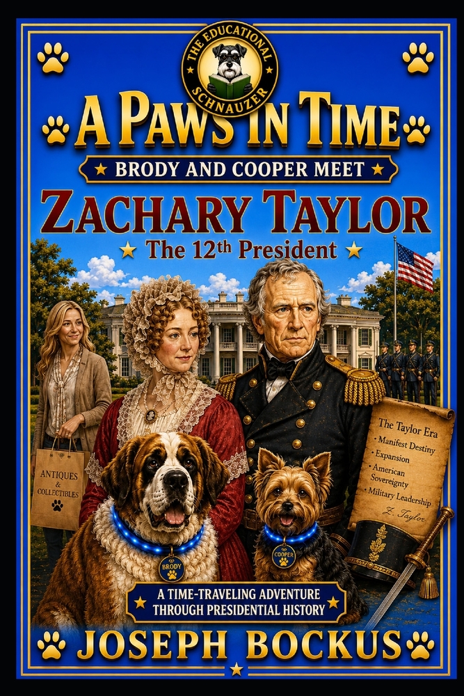 A Paws In Time: Brody and Cooper Meet Benjamin Harrison cover