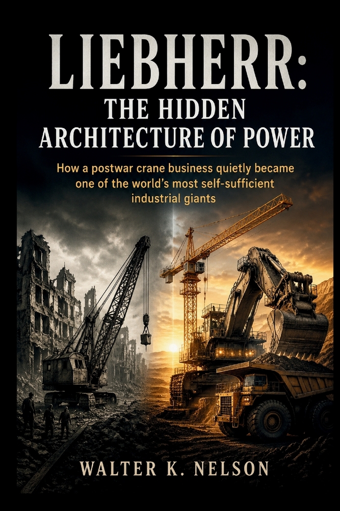 Liebherr: Hidden Architecture of Power: How a postwar crane business quietly became one of the world's most self-sufficient industrial giants cover