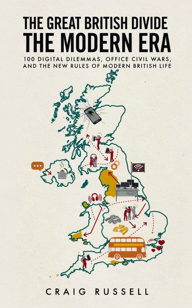 The Great British Divide: The Modern Era: 100 Digital Dilemmas, Office Civil Wars, and the New Rules of Modern British Life cover