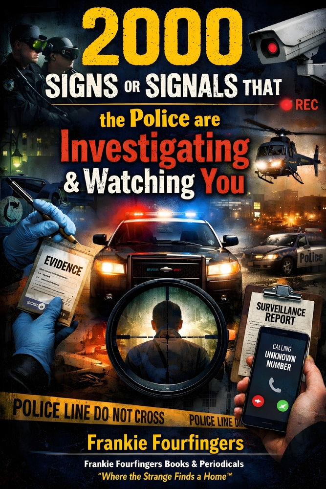 2000 Signs or Signals That the Police Are Investigating & Watching You: A Comprehensive Guide to Recognizing Surveillance, Investigation, and Law Enfo cover