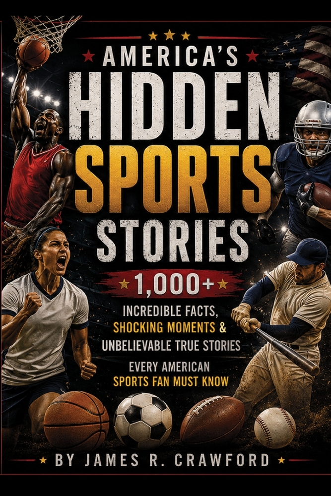 America's Hidden Sports Stories: 1,000+ Incredible Facts, Shocking Moments & Unbelievable True Stories Every American Sports Fan Must Know cover