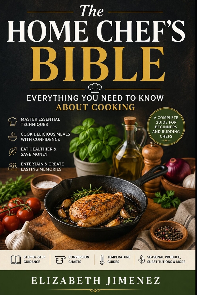 The Home Chef's Bible: Everything You Need to Know About Cooking cover