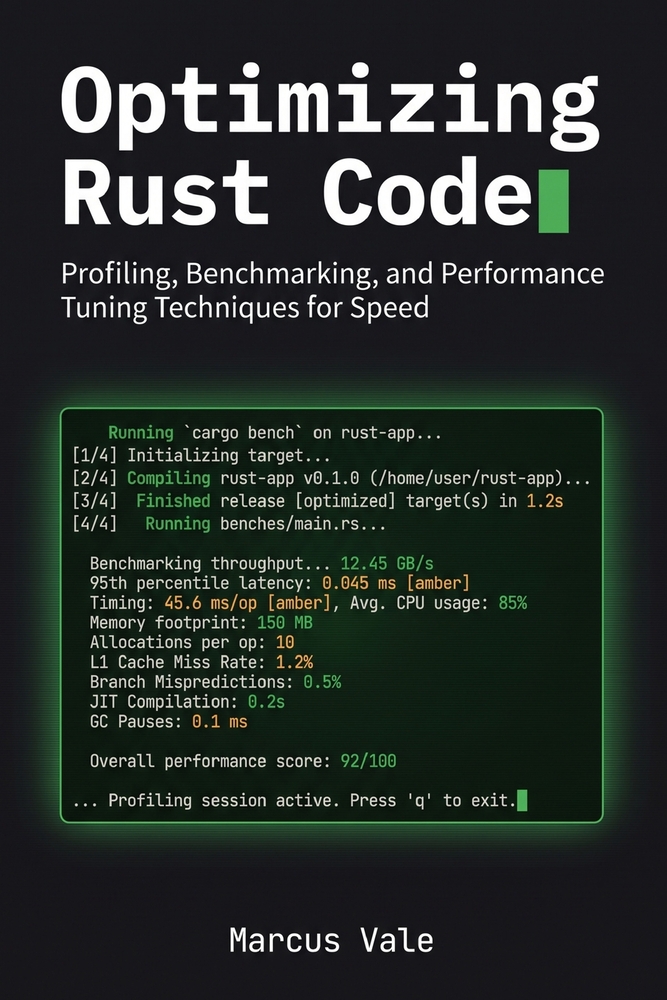 Optimizing Rust Code: Profiling, Benchmarking, and Performance Tuning Techniques for Speed cover