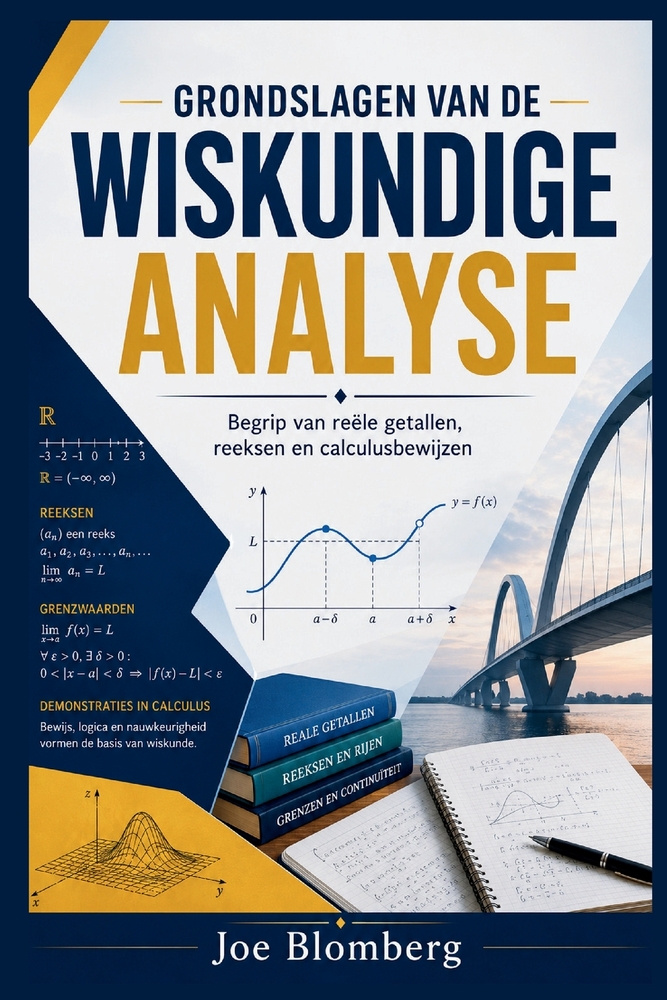 Grondslagen Van de Wiskundige Analyse: Begrip van reële getallen, reeksen en calculusbewijzen cover