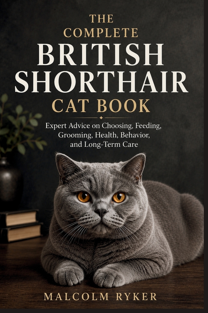The Complete British Shorthair Cat Book: Expert Advice on Choosing, Feeding, Grooming, Health, Behavior, and Long-Term Care cover
