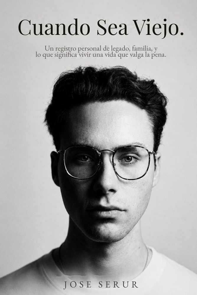 Cuando Sea Viejo: Un registro personal de legado, familia, y lo que significa vivir una vida que valga la pena cover