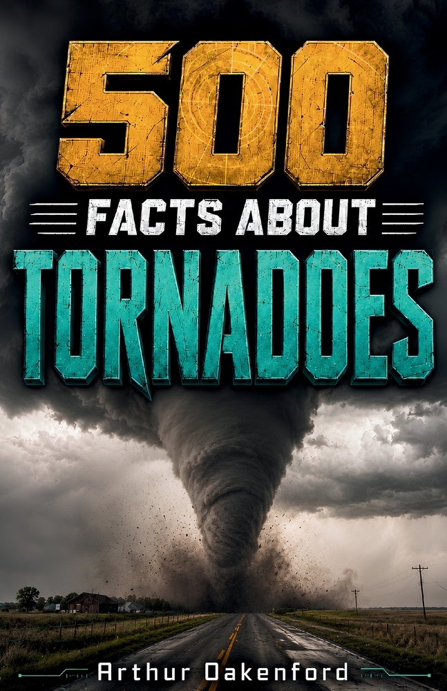 500 Fascinating Facts About Tornadoes: An Educational And Entertaining Journey Through Funnel Clouds, Storm Chasing Weather Science And Extreme Storms cover