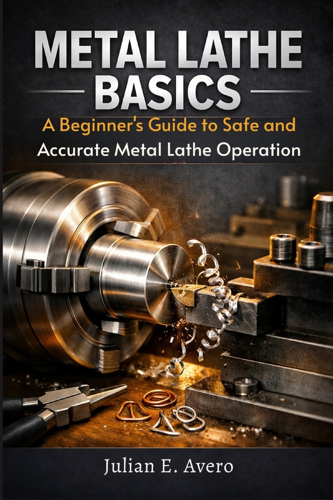 Metal Lathe Basics: A Beginner's Guide to Safe and Accurate Metal Lathe Operation cover