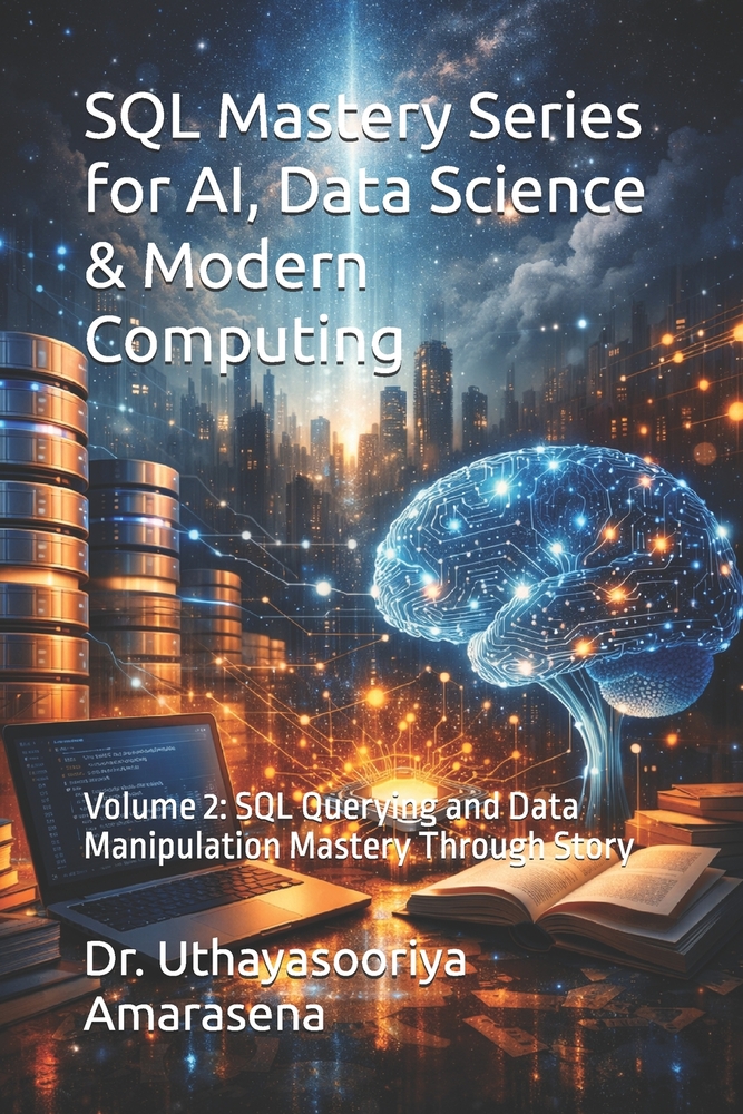 SQL Mastery Series for AI, Data Science & Modern Computing: Volume 3: Relational Database Design and Normalization Through Story cover