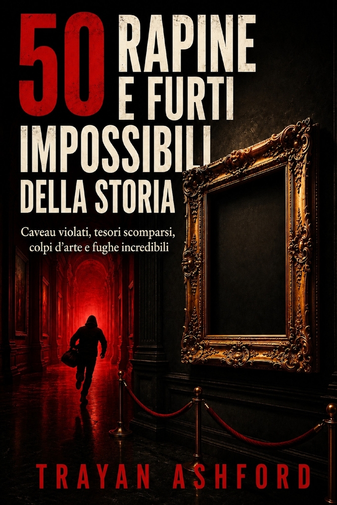 50 Rapine E Furti Impossibili Della Storia: Caveau violati, tesori scomparsi, colpi d'arte e fughe incredibili cover