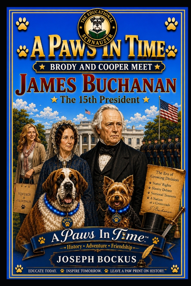 A Paws In Time: Brody and Cooper Meet Benjamin Harrison cover