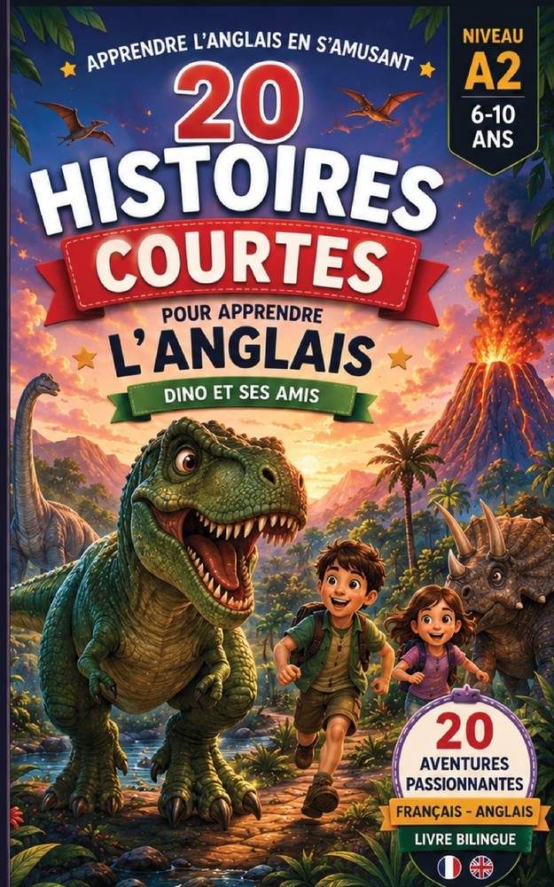 20 histoires courtes pour apprendre l'anglais: Les Policiers cover