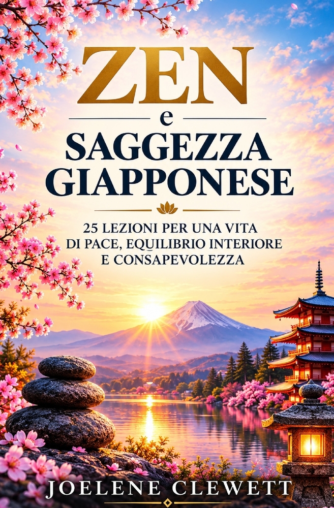 Zen e Saggezza Giapponese: 25 lezioni per ritrovare calma, equilibrio e consapevolezza cover