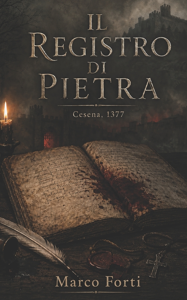 Il registro di pietra: Cesena, 1377 cover