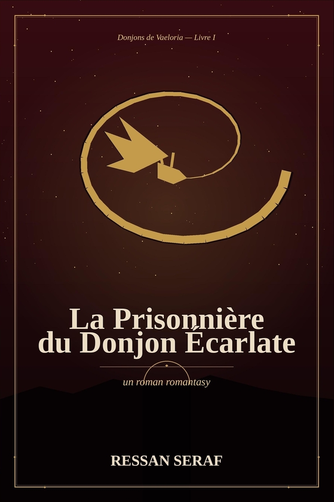 La Prisonnière du Donjon Ecarlate cover