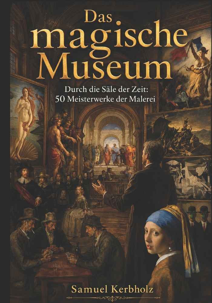 Das magische Museum: Durch die Säle der Zeit: 50 Meisterwerke der Malerei cover