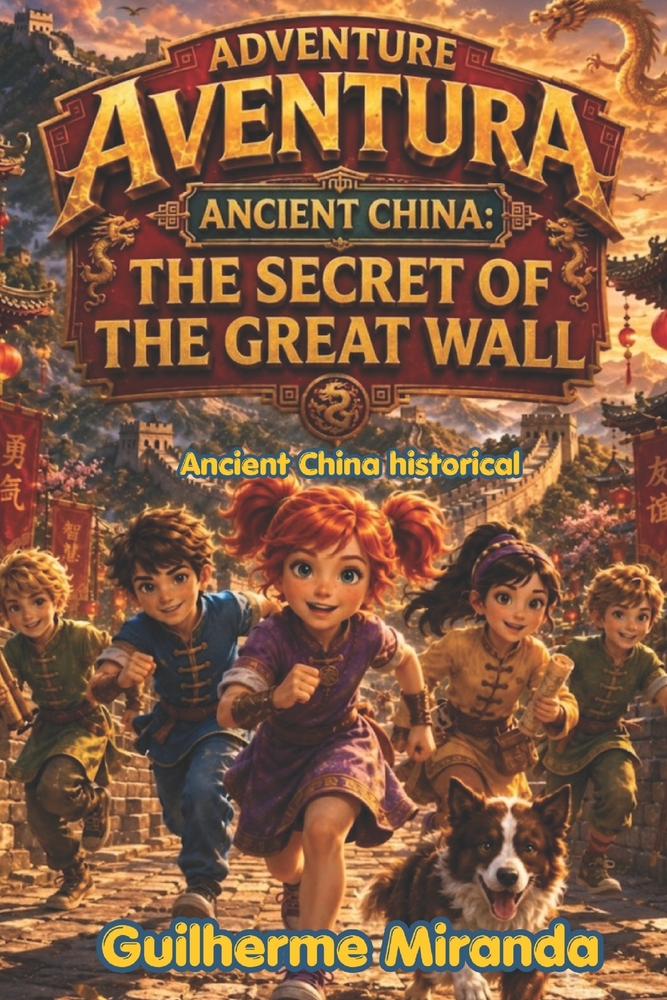 Ancient China historical: Adventure Team - Ancient China: The Secret of the Great Wall cover