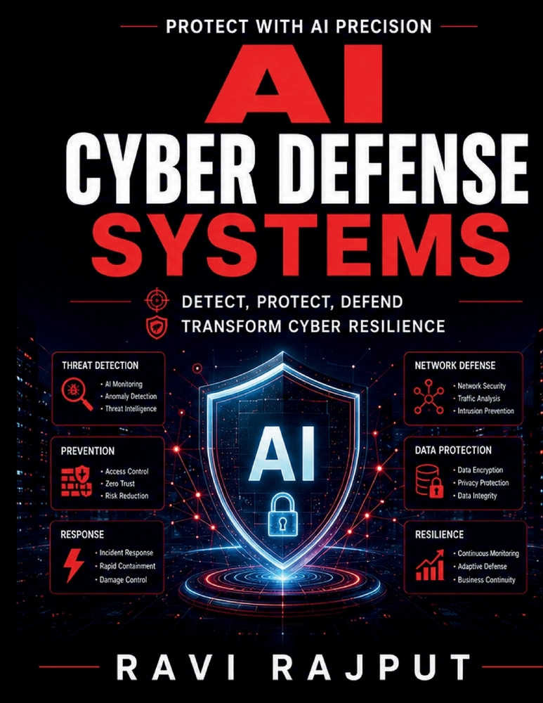 AI Cyber Defense Systems: Deep Learning Security Threat Intelligence AI-Driven Cyber Defense Ethical Cyber Protection Cyber Defense Techniques AI Mode cover