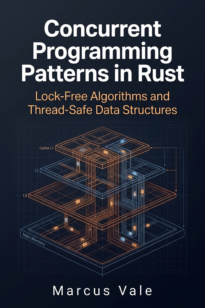 Concurrent Programming Patterns in Rust: Lock-Free Algorithms and Thread-Safe Data Structures cover