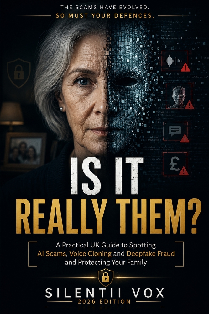 Is It Really Them?: A Practical UK Guide to Spotting AI Scams, Voice Cloning and Deepfake Fraud and Protecting Your Family cover