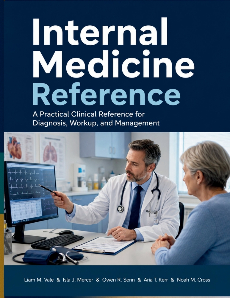 Internal Medicine Reference: A Practical Clinical Reference for Diagnosis, Workup, and Management cover
