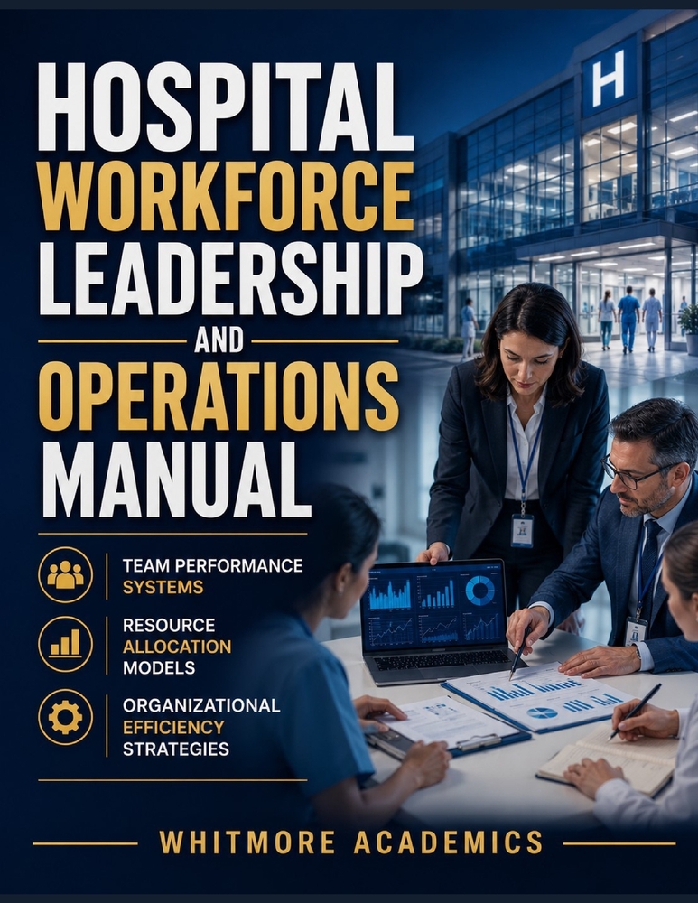 Hospital Workforce Leadership and Operations Manual: Team Performance Systems, Resource Allocation Models, and Organizational Efficiency Strategies cover