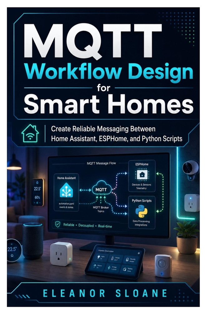 MQTT Workflow Design for Smart Homes: Create Reliable Messaging Between Home Assistant, ESPHome, and Python Scripts cover