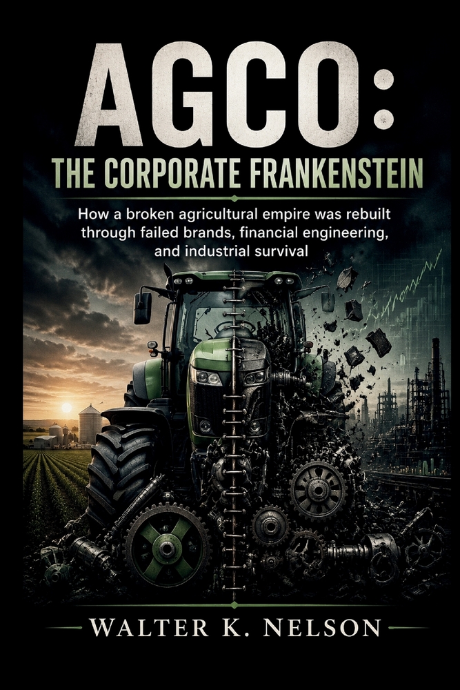Agco: The Corporate Frankenstein: How a broken agricultural empire was rebuilt from failed brands, financial engineering, and industrial survival cover
