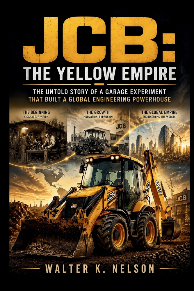 Jcb: The Yellow Empire: The Untold Story of a Garage Experiment That Built a Global Engineering Powerhouse cover