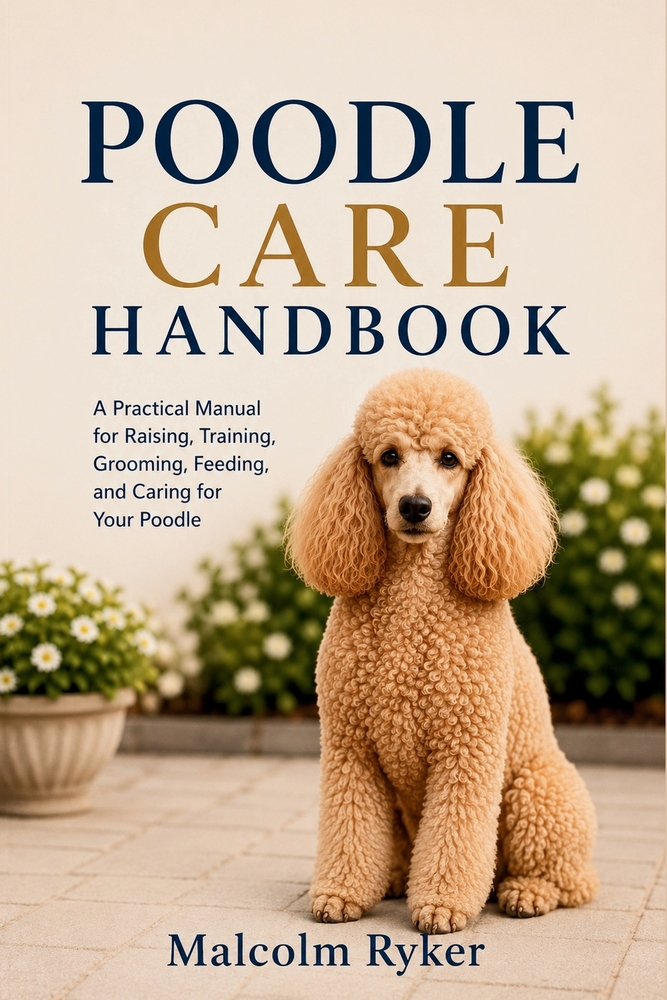 Poodle Care Handbook: A Practical Manual for Raising, Training, Grooming, Feeding, and Caring for Your Poodle cover