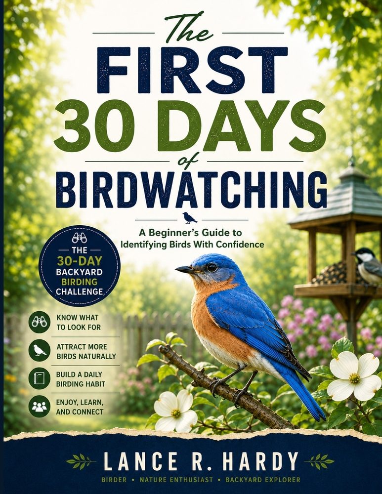 The First 30 Days of Birdwatching: A Beginner's Guide to Identifying Birds With Confidence cover