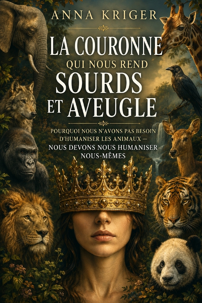 La Couronne Qui Nous Rend Sourds Et Aveugle: Pourquoi Nous n'Avons Pas Besoin d'Humaniser Les Animaux - Nous Devons Nous Humaniser Nous-Mêmes cover