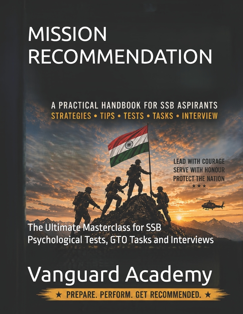 Mission Recommendation: The Ultimate Masterclass for SSB Psychological Tests, GTO Tasks and Interviews cover