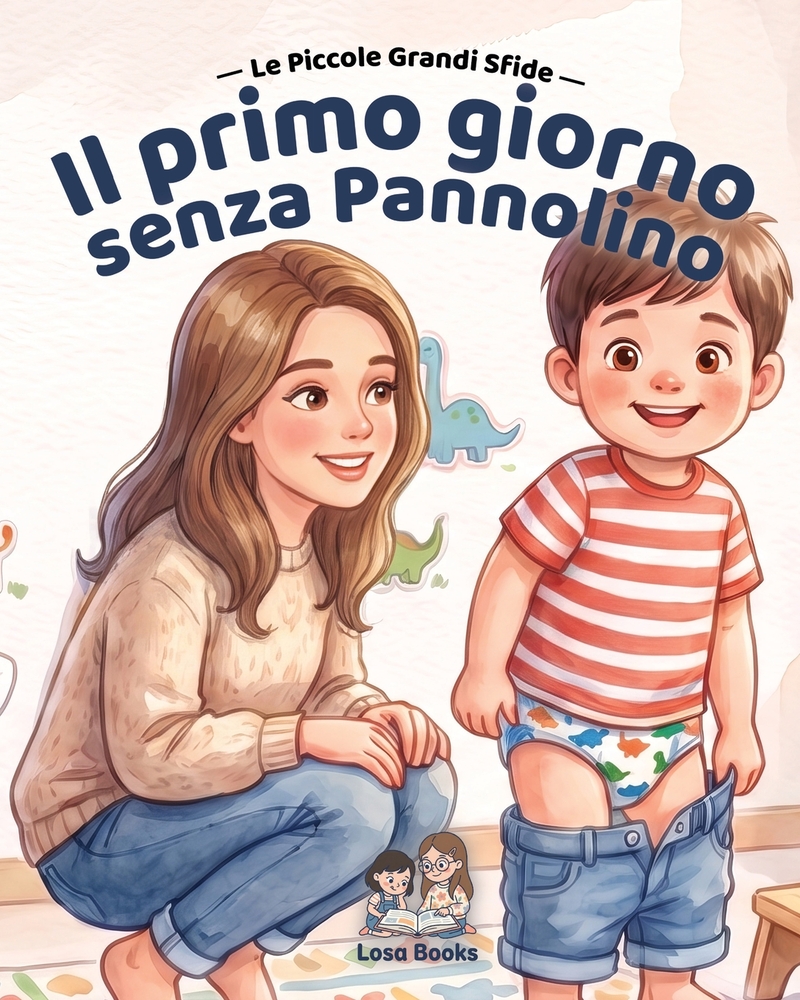 Il primo giorno Senza Pannolino: Una storia rassicurante per i primi passi verso l'autonomia cover
