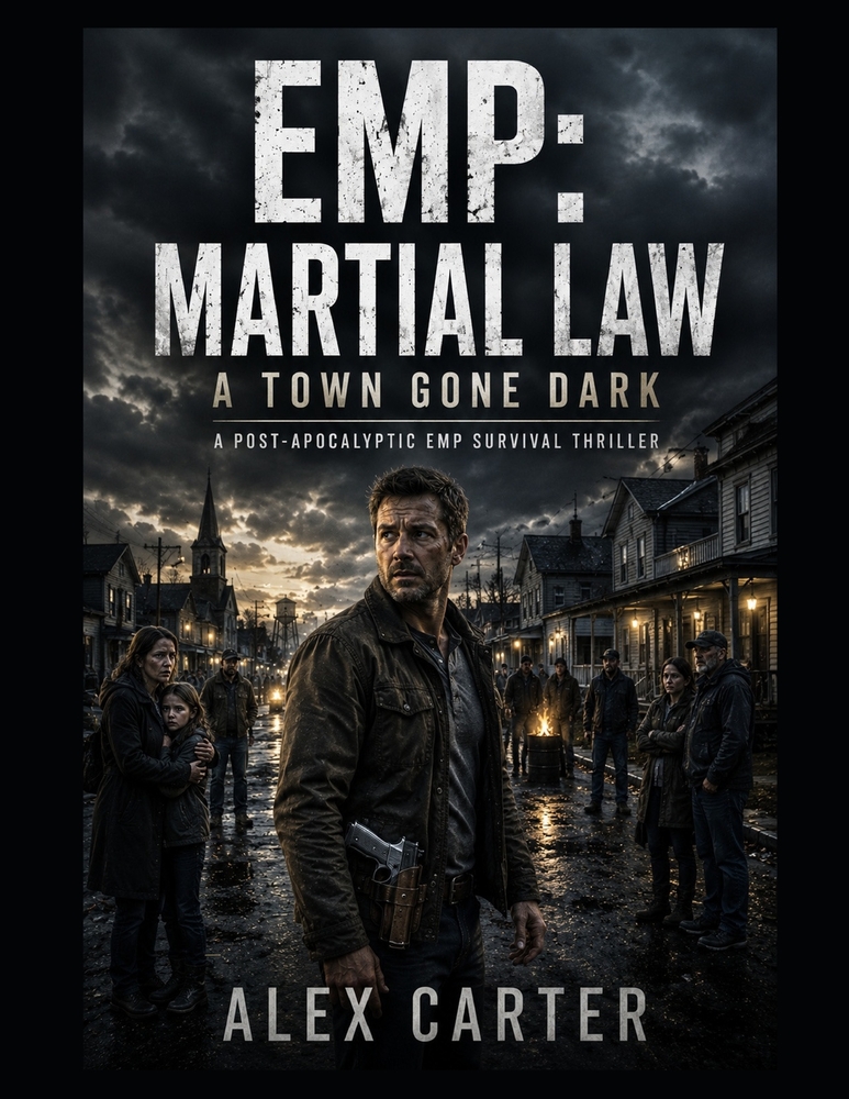 Emp: Martial Law - A Town Gone Dark: A Post-Apocalyptic EMP Survival Thriller cover