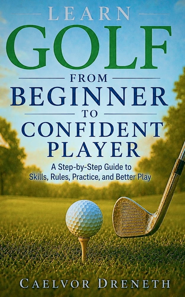 Learn Golf from Beginner to Confident Player: A Step-by-Step Guide to Skills, Rules, Practice, and Better Play cover