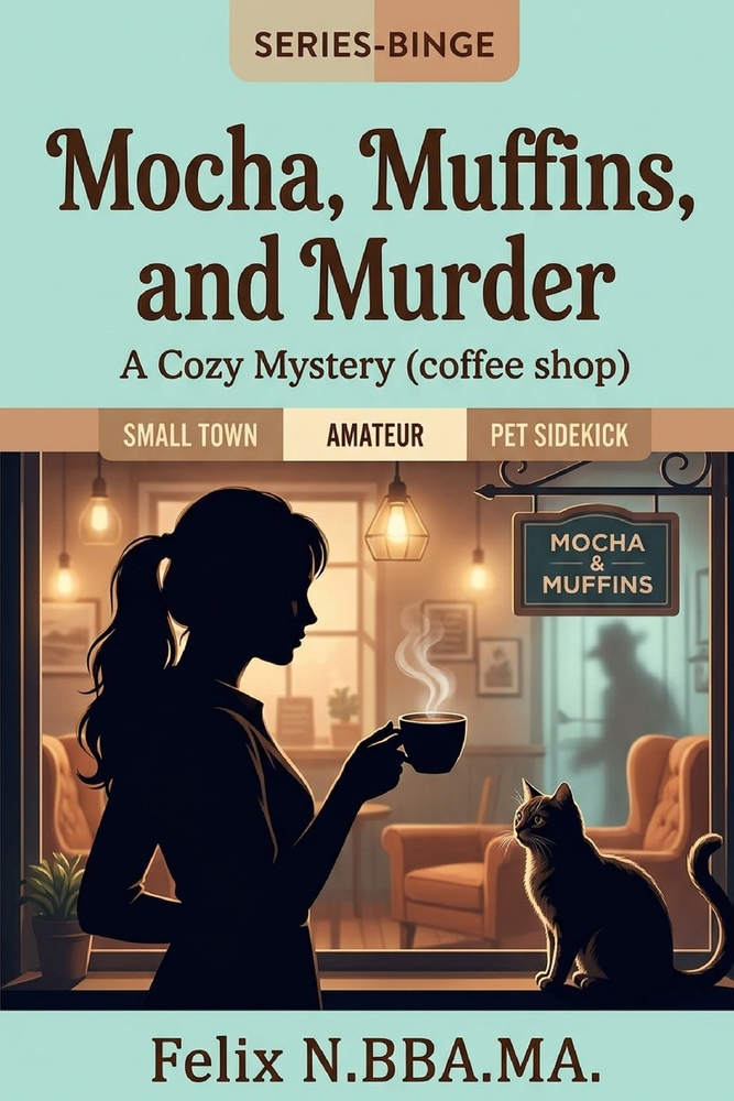 Mocha, Muffins, and Murder: A Small Town Coffee Shop Cozy Mystery with a Furry Twist cover