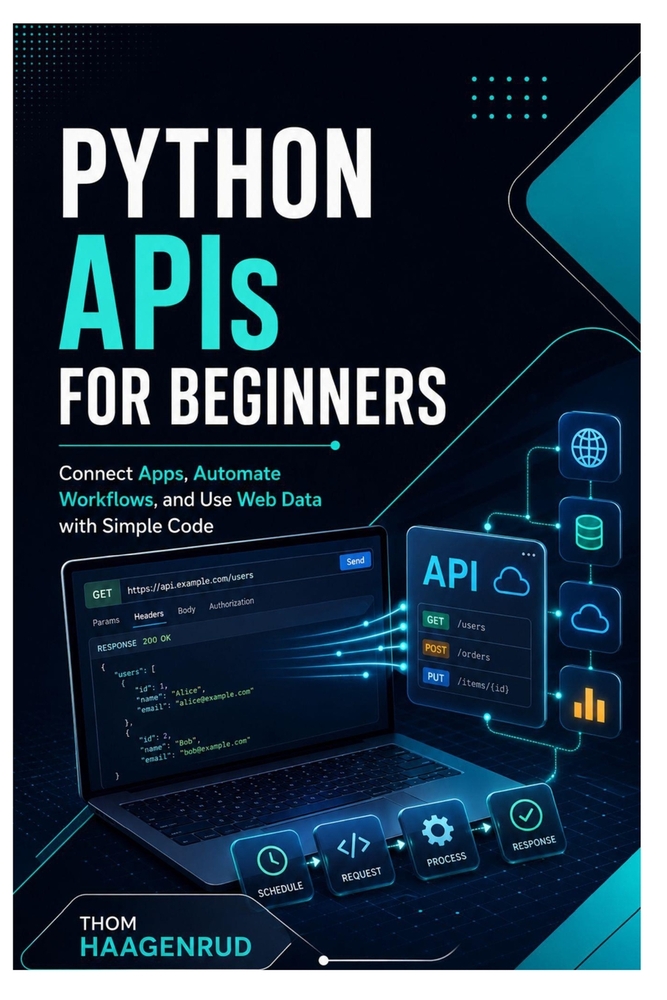 Python APIs for Beginners: Connect Apps, Automate Workflows, and Use Web Data with Simple Code cover