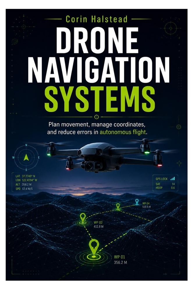 Drone Navigation Systems: Plan movement, manage coordinates, and reduce errors in autonomous flight cover