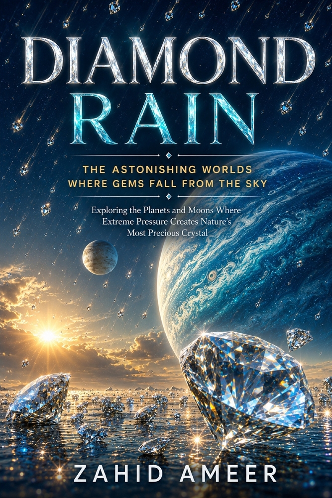 Diamond Rain: The Astonishing Worlds Where Gems Fall from the Sky: Exploring the Planets and Moons Where Extreme Pressure Creates Nature's Most Precio cover
