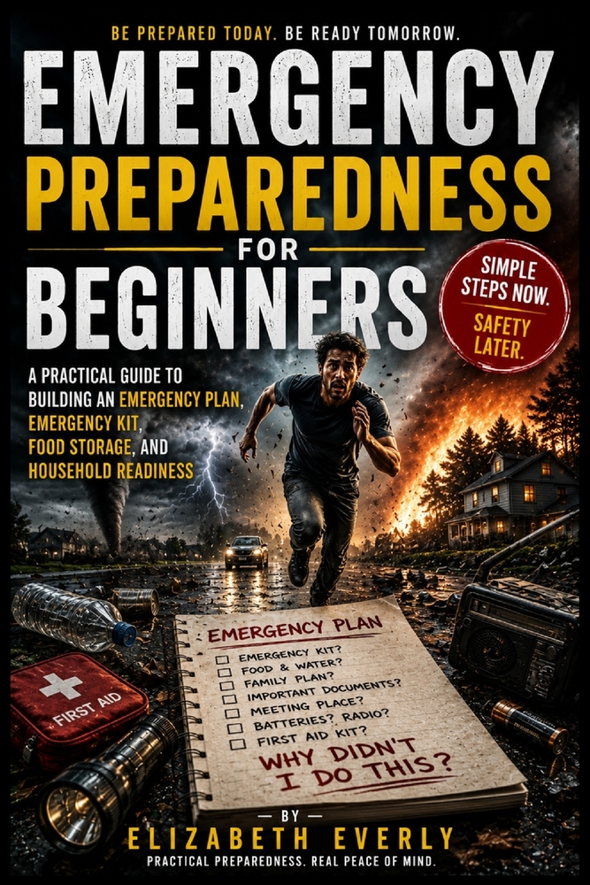 Emergency Preparedness for Beginners: A Practical Guide to Preparing Your Home, Family, and Everyday Life cover