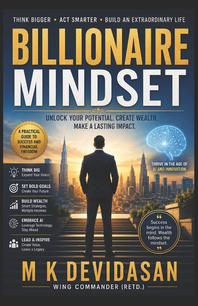 Billionaire Mindset: Think Bigger, Act Smarter, Build an Extraordinary Life cover
