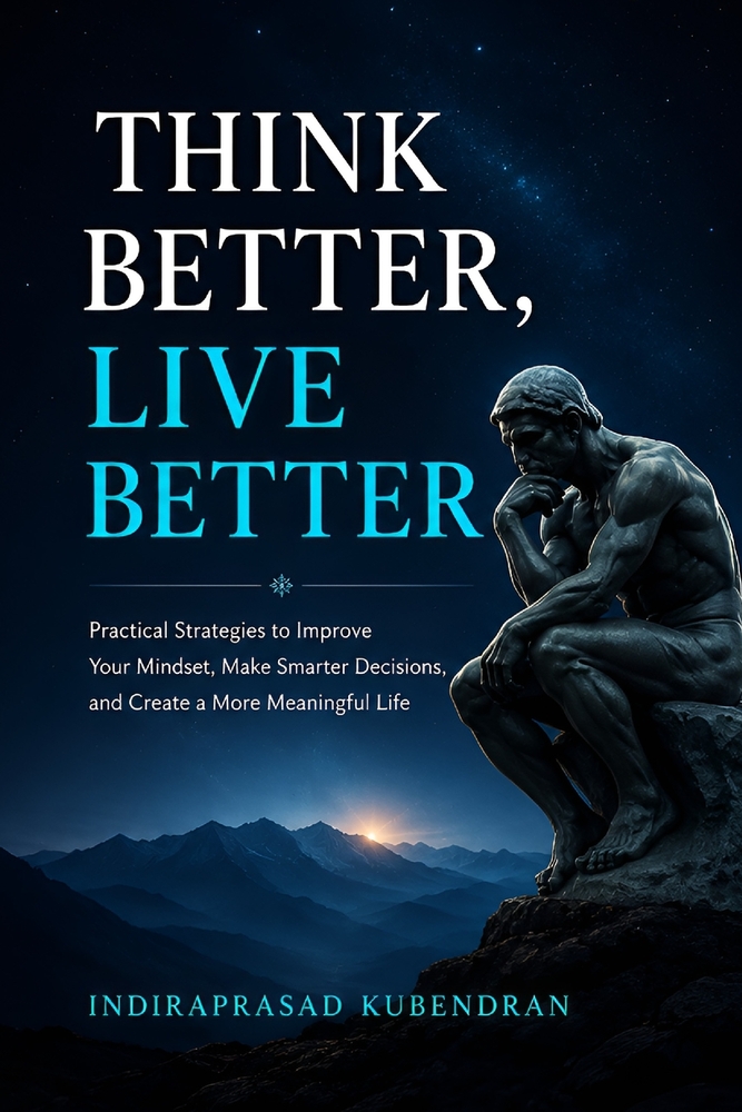 Think Better, Live Better: Practical Strategies to Improve Your Mindset, Make Smarter Decisions, and Create a More Meaningful Life cover